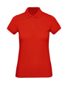 Dames Polo B&C Inspire PW440 Fire Red